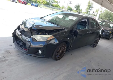 2016 Toyota Corolla S Plus z USA, uszkodzony, nr VIN 2T1BURHE3GC486725
